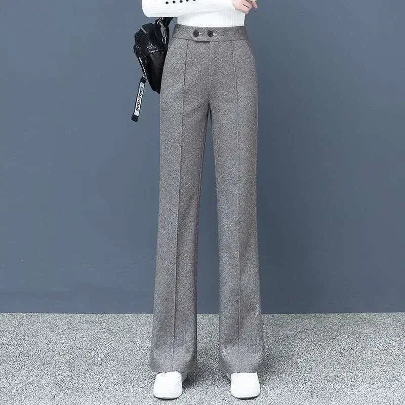 High-Waisted Flared Pants