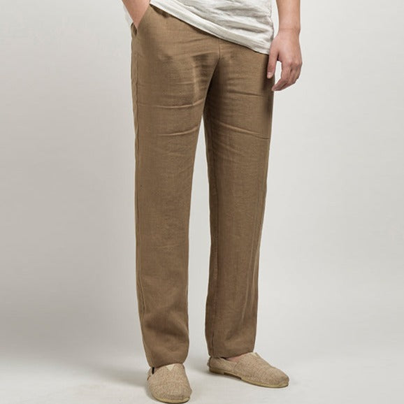 Old Money Cotton Trousers