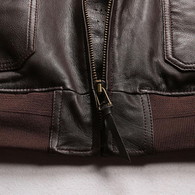 Old Money Leather Coat