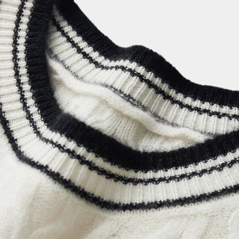 Old Money Merino Wool Crewneck Sweater