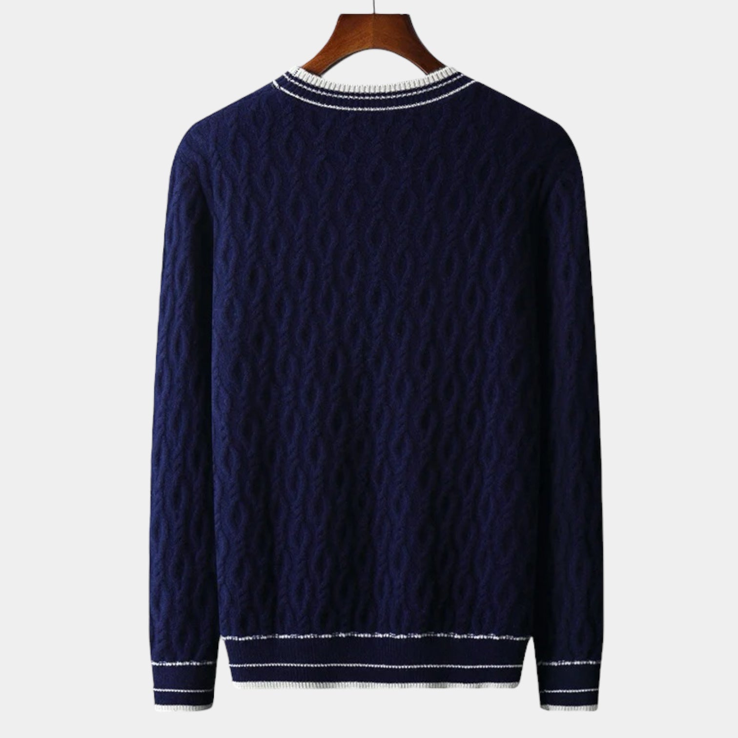 Old Money Merino Wool Crewneck Sweater