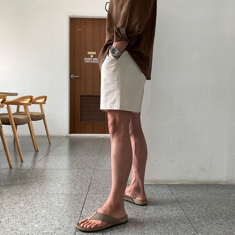 Old Money Linen Shorts