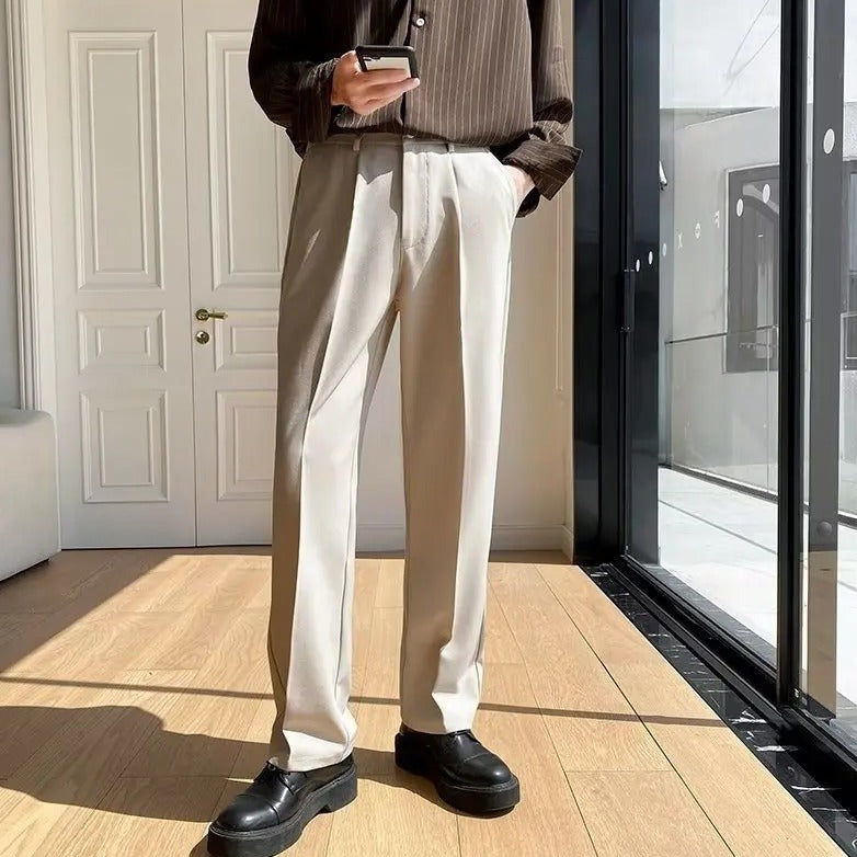 Old Money Slim-Fit Trousers