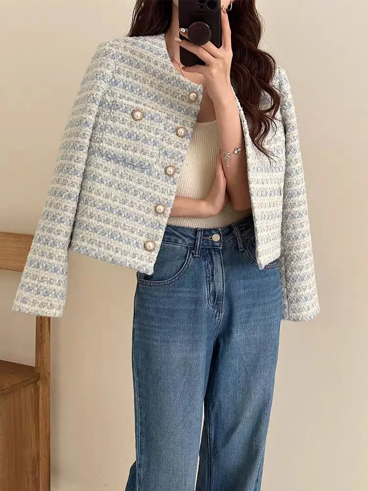 Short Women’s Tweed Jacket