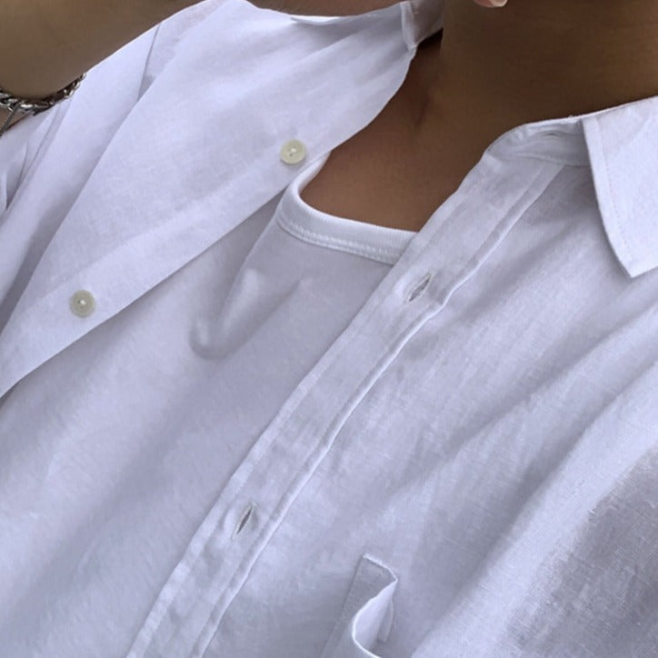 Old Money Linen Shirt