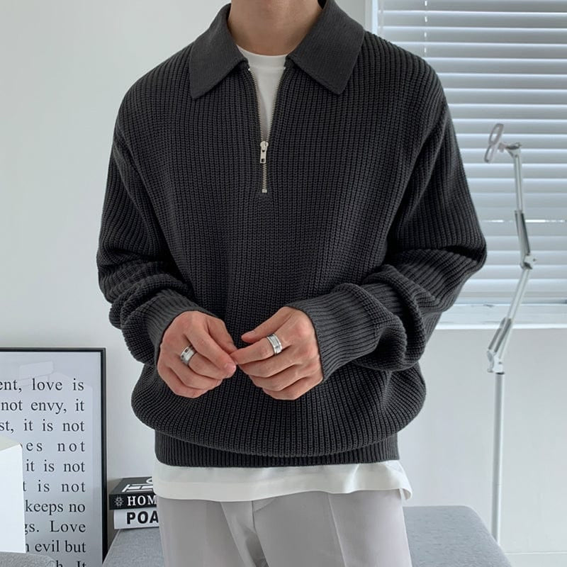 Old Money Zip Sweater