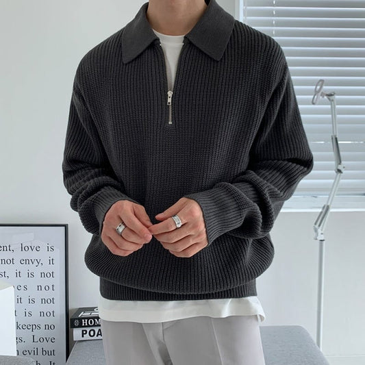 Old Money Zip Sweater