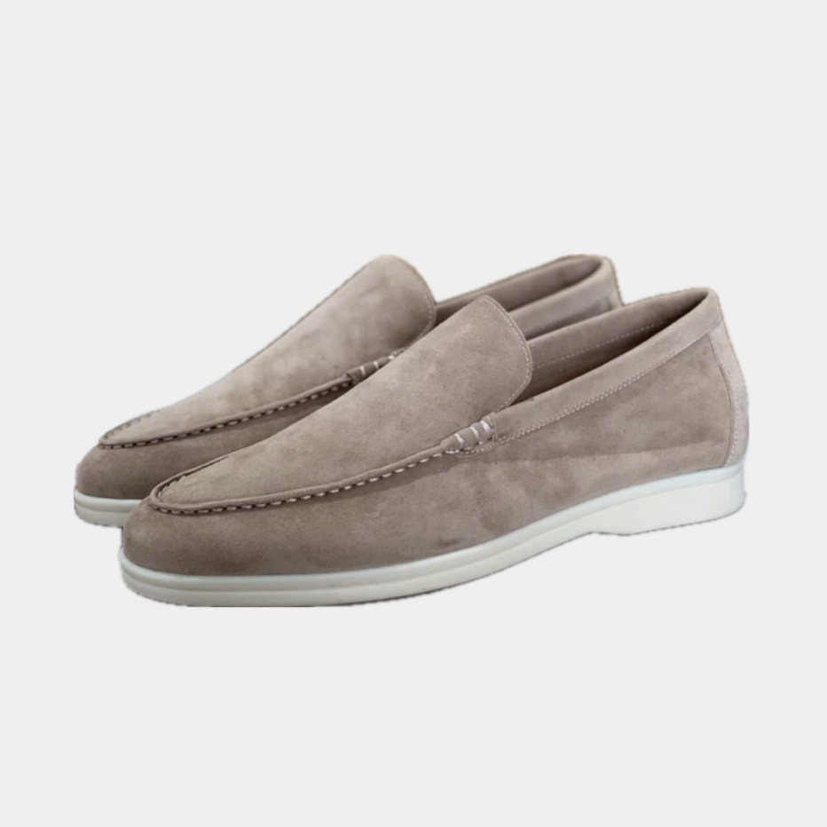 Mocassins en velours Old Money