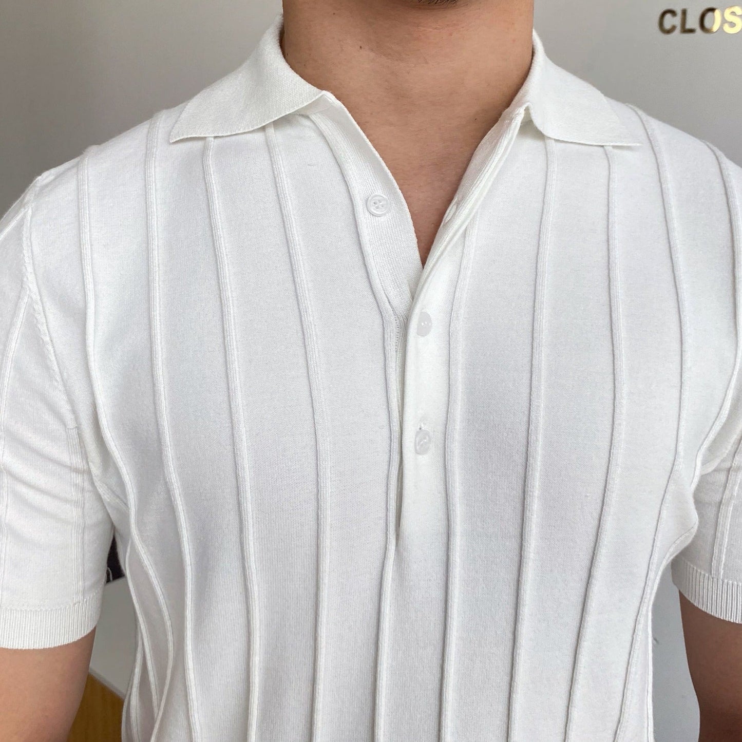 Polo rayé Old Money