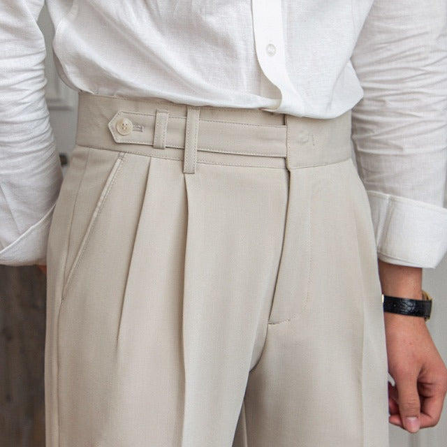 Pantalon de Tailleur Old Money