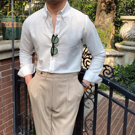 Chemise classique Old Money 