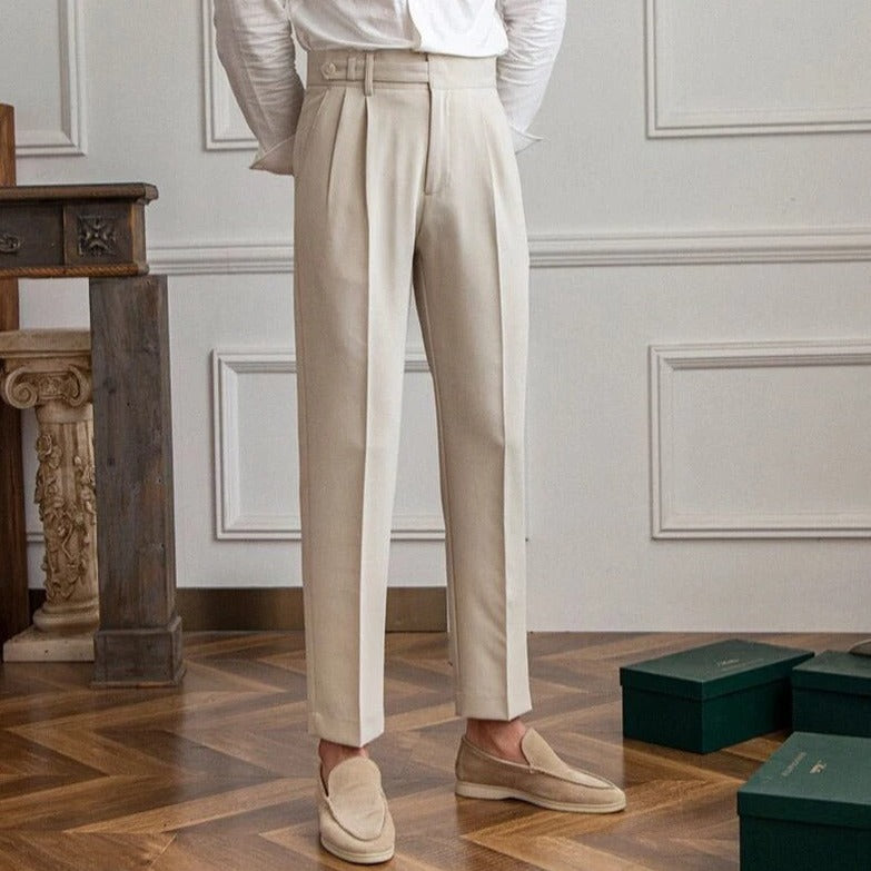 Pantalon de Tailleur Old Money