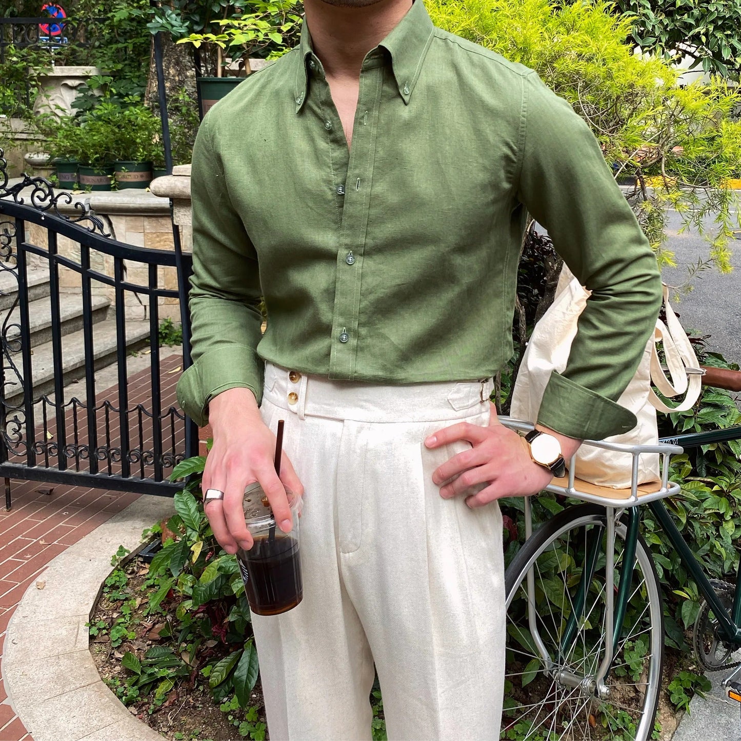 Chemise classique Old Money 